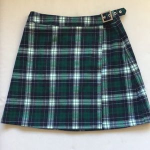 Checkered skirt, cute and fun